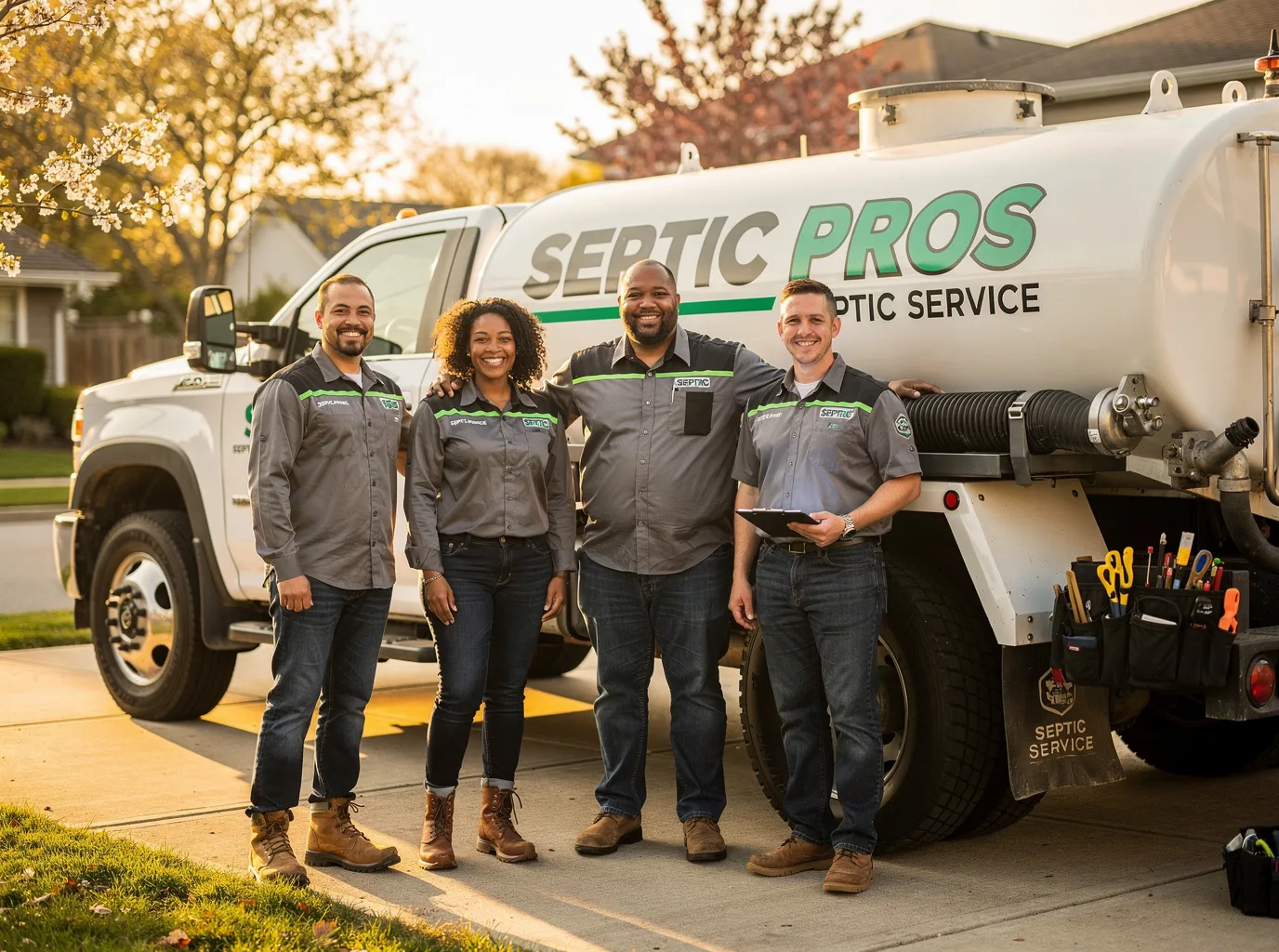 Septic Tank Pumping company in Three Bridges, NJ
