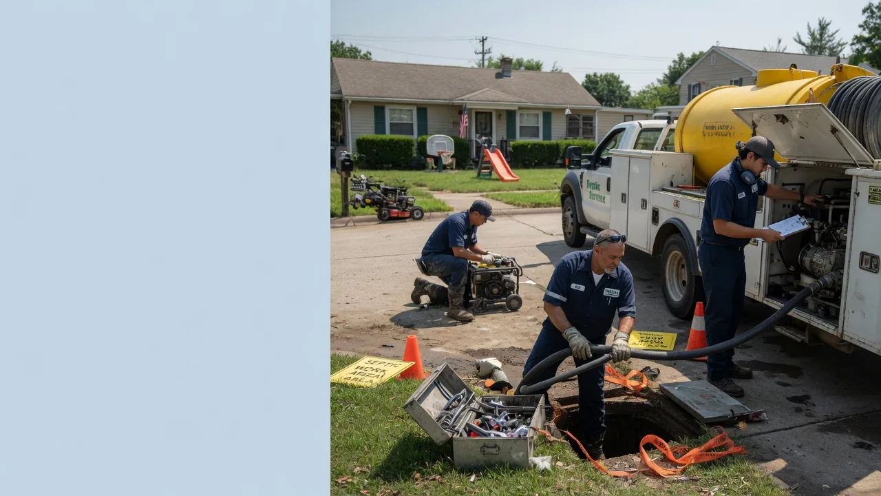 Septic Tank Pumping in Three Bridges, NJ near me